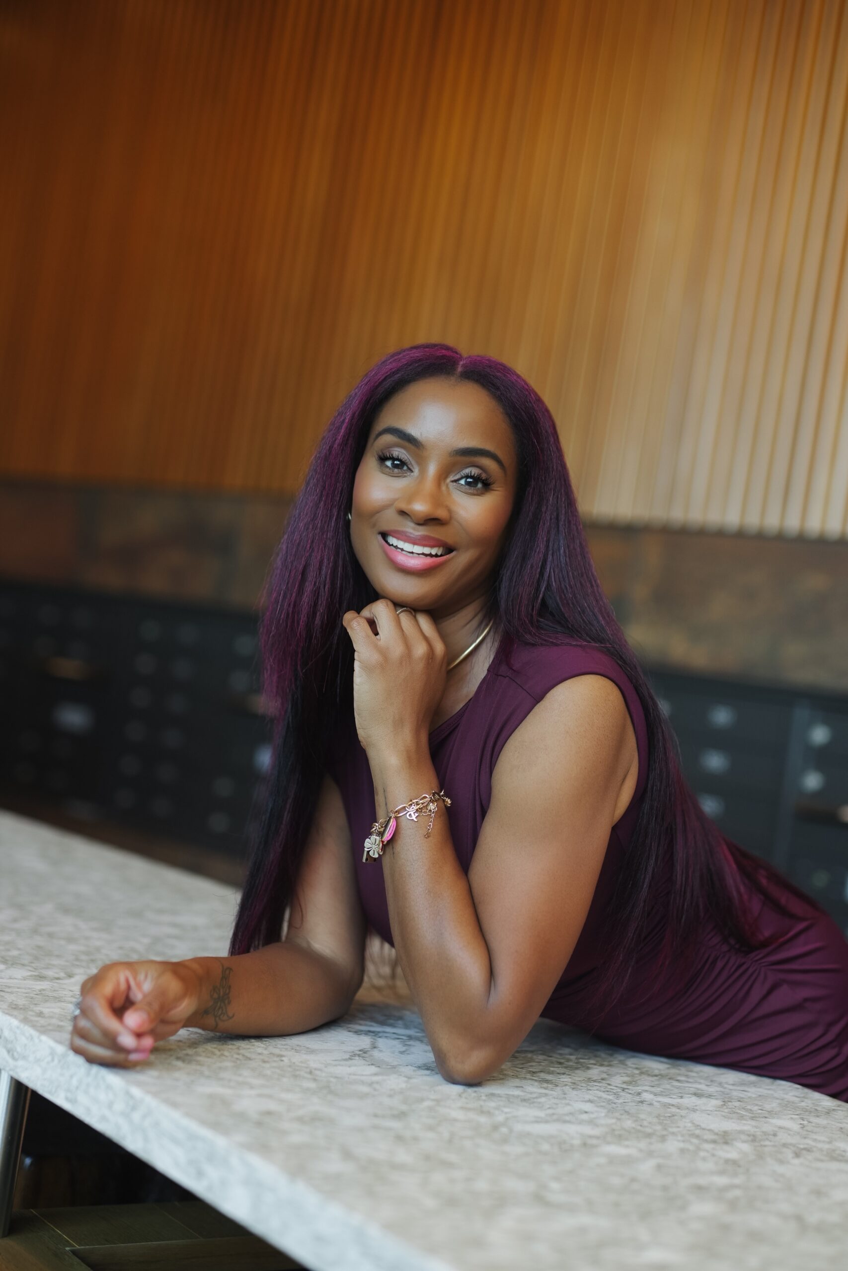 Yana B. creating lifestyle content
